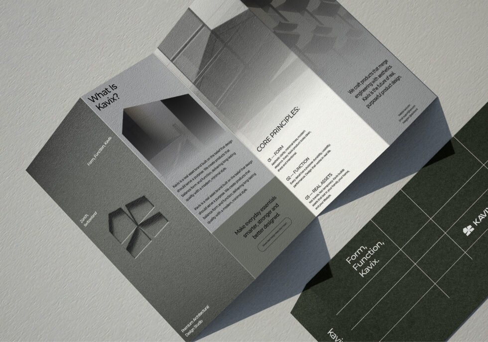 creative brochure layout design